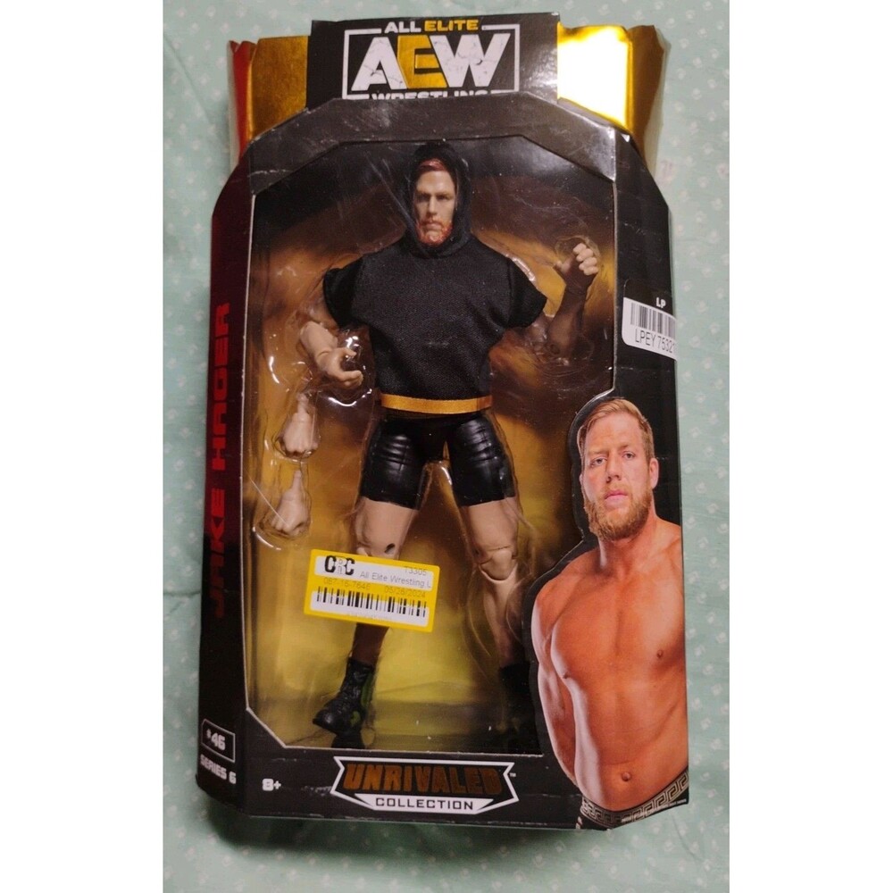 Jake Hagar #46 AEW Unrivaled Collection Series 6 Wrestling Action Figure